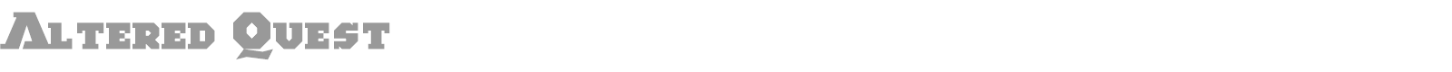 Altered Quest font preview
